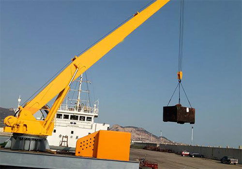 浮吊式游艇吊 浮吊式游艇吊